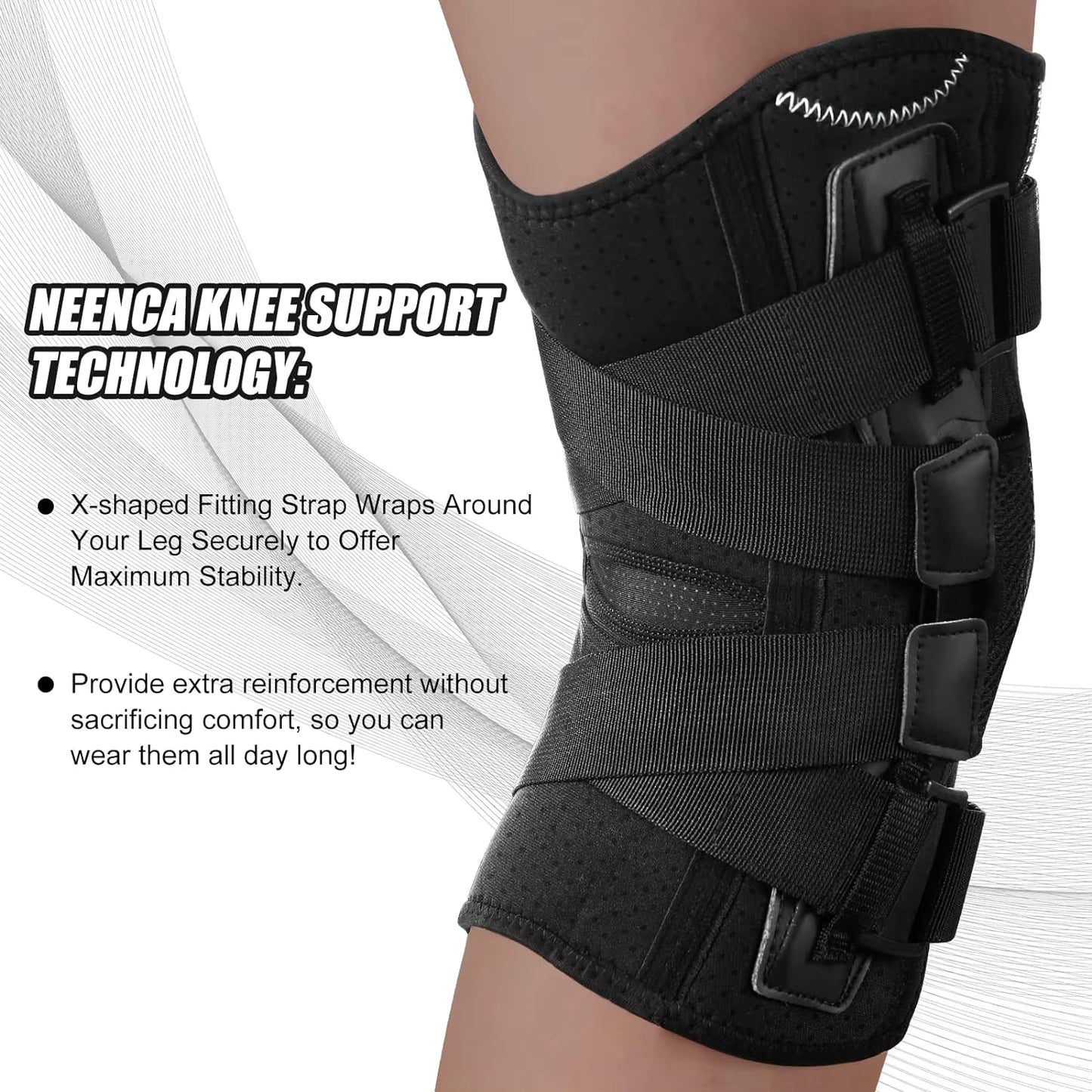 Knee Brace & Support Compression Sleeve