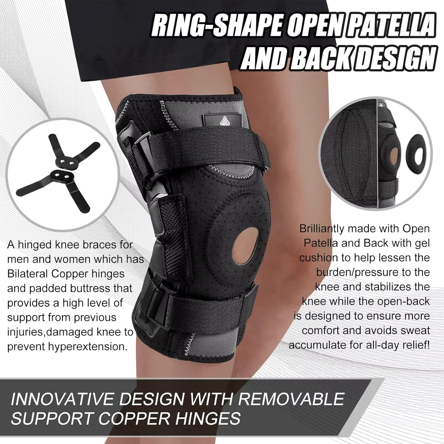 Knee Brace & Support Compression Sleeve