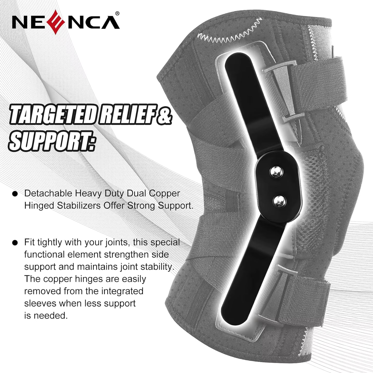 Knee Brace & Support Compression Sleeve